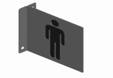 PICTOGRAM - MENS, HORIZ.