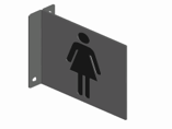 PICTOGRAM - WOMENS, HORIZ